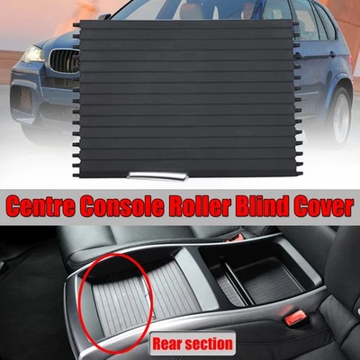 Para BMW X5 X6 E70 E71 2007-2014 Consola Portavasos Cubierta Persiana Trasera Foto 1 de 4