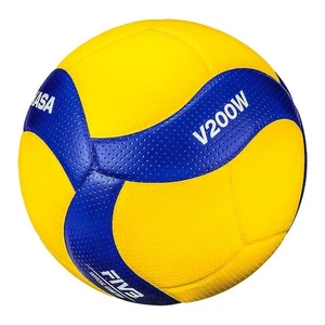 Volleyball Ball V200W Volleyball Game Official Size 5 FIVB Synthetic Leather New - Picture 1 of 7