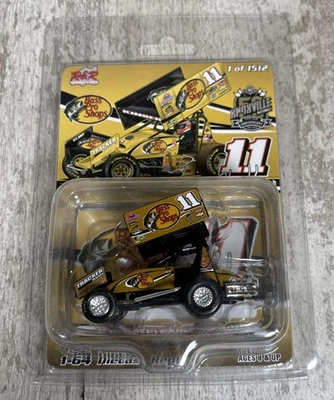 1/64 R&R 2010 #11 Steve Kinser 50th Knoxville Nationals Bass Pro Gold Sprint Car - Image 1 of 4