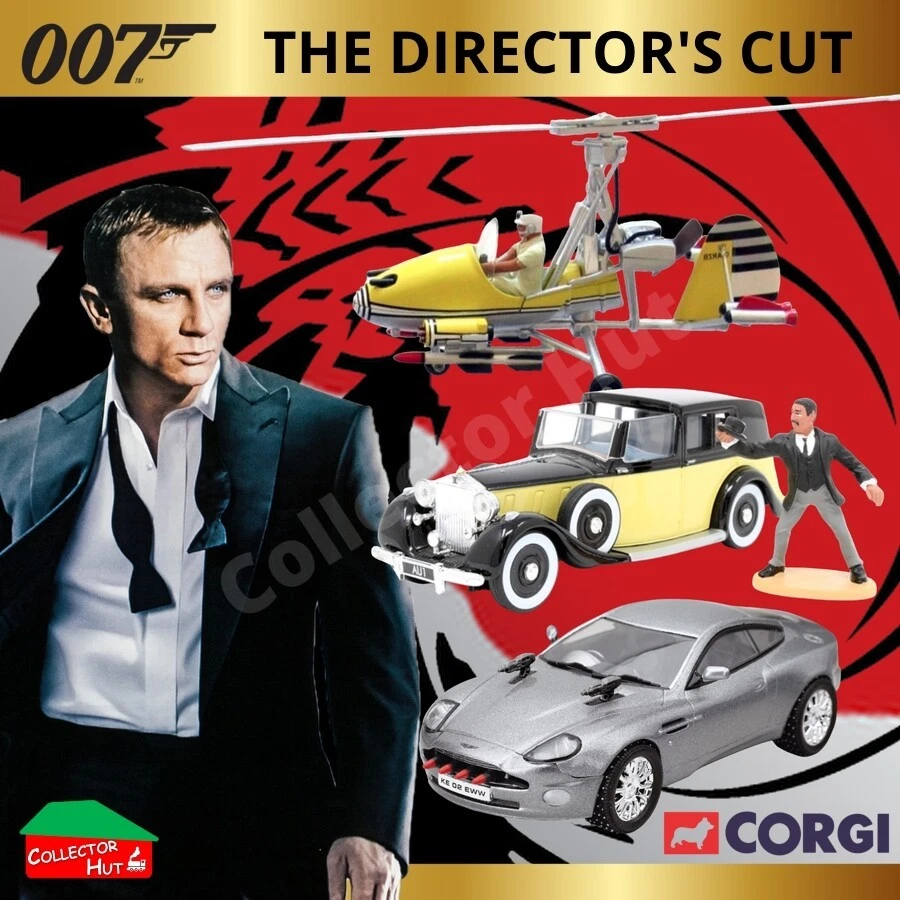 James Bond Corgi Director's Cut Collection 1:36 Die Cast Models - Image 1 of 1