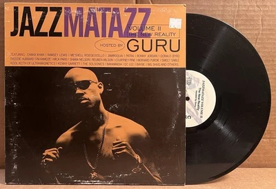 Jazzmatazz Vol. 2 the New Reality by Guru Chrysalis 2LP NM 1995 US Original Foto 1 de 4