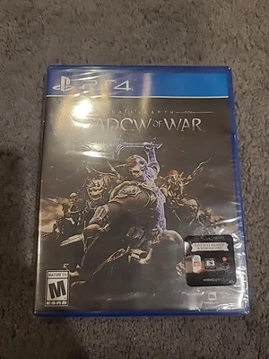 Middle Earth: Shadow of Mordor for Sony PlayStation 4, PS4 - New & Sealed - Image 1 of 4