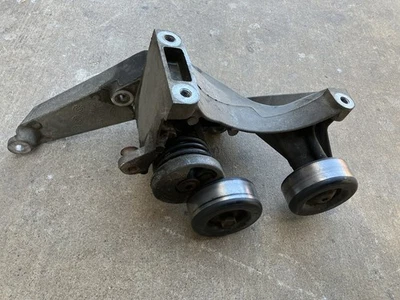 1993 - 1996 Ford F150 Bronco Alternator / Smog Pump Bracket & Belt Tensioner - Image 1 of 4