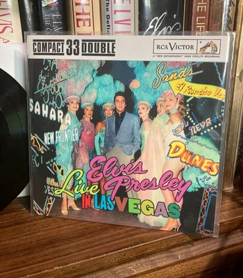 Elvis Presley ‎– Live in Las Vegas 56 - NEW 33rpm EP NEW COVER NEW RECORD MINT Foto 1 de 4