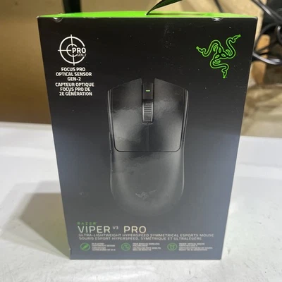 Razer Viper V3 Pro Ultra-Lightweight Wireless Esports Gaming Mouse Black New  - Image 1 of 4