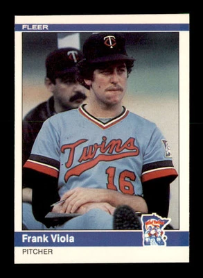 1984 Fleer #575 Frank Viola  NM+ X2435837 - Image 1 of 3