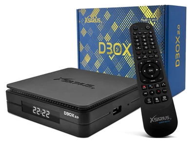 Xsarius DBOX 2 4K UHD Android IP-Receiver H.265, HDR10+, Bluetooth, Dual-WiFi - Bild 1 von 4