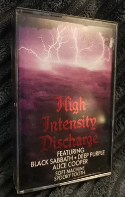 High Intensity Discharge - Black Sabbath/Deep Purple/Alice Cooper (Cassette)  - Image 1 of 4