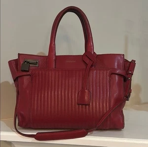 ZADIG & VOLTAIRE Paris Candide rogue satchel Crossbody 12”x 9” x  6” - Picture 1 of 16