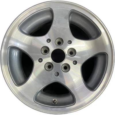 Jeep Machined Grey Grand Cherokee OEM Wheel 15” 1996-1998 Factory Rim 9014 - Image 1 of 4