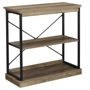 HOMCOM Scaffale Libreria in Stile Industriale Mobile Multiuso 80x36x81.3cm - Foto 1 di 10