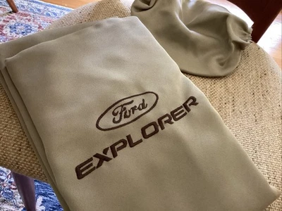 Funda de asiento de lona beige Ford Explorer para asiento delantero nueva - 1 cubierta  Foto 1 de 2