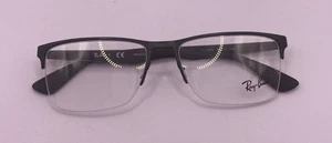 RAY BAN MONTATURE SOLO OCCHIALI DA VISTA RB 6335 2505 NERO 56-17-145 - Foto 1 di 9