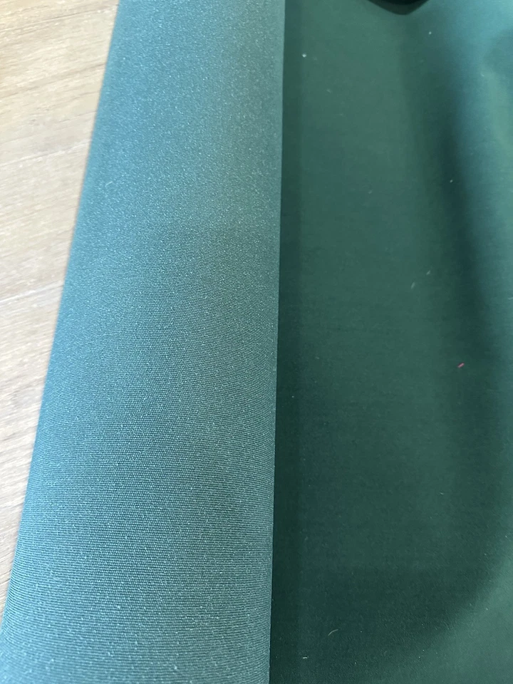 TELA Terciopelo Verde Bosque 54" Ancho Tapicería Años 90 Foto 1 de 1