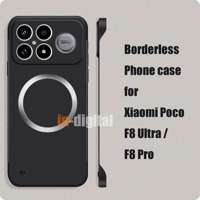 MARKENLOS Schutzhülle für Xiaomi POCO F8 Ultra 8 Pro Case Cover Privacy Film Magnet Wallet