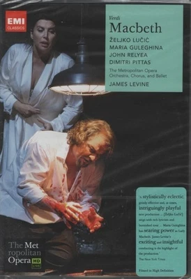 Verdi: Macbeth - Lucic, Guleghina, Levine - EMI DVD - neu/OVP - Bild 1 von 2