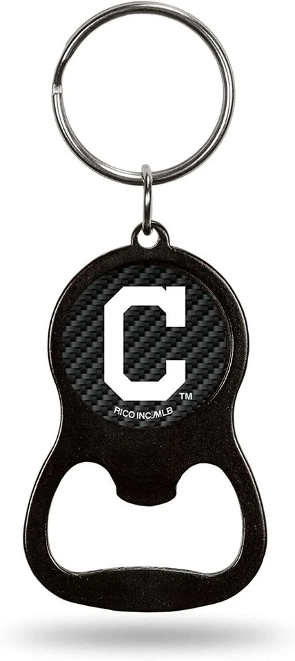 Cleveland Indians Guardians Premium Solid Metal Keychain Bottle Opener,... - Image 1 of 1