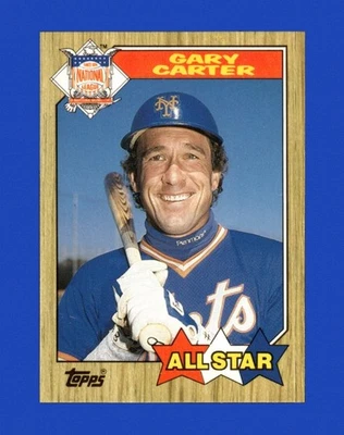 1987 Topps Tiffany Set-Break #602 Gary Carter NM-MT OR BETTER *GMCARDS* - Image 1 of 2