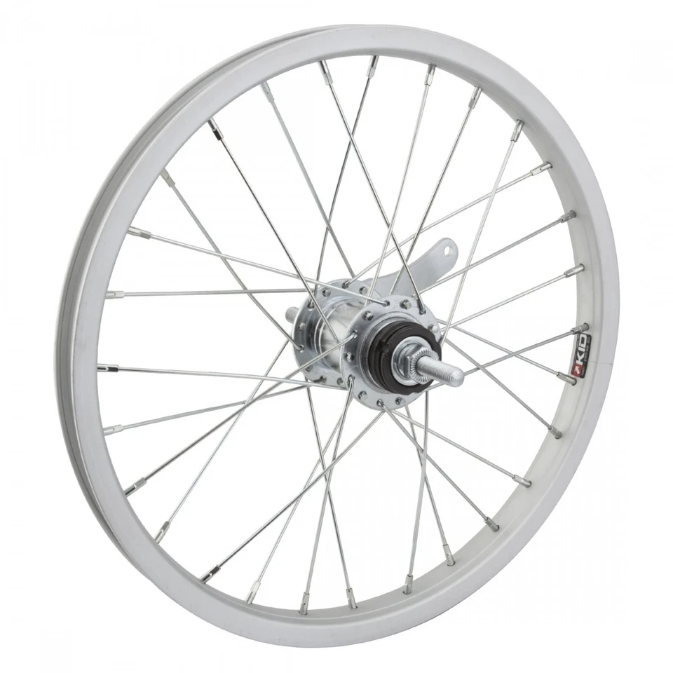 16in Alloy Juvenile Rear Wheel with Coaster Brake, 28H 18T Cog, 110mm Axle - Image 1 of 1