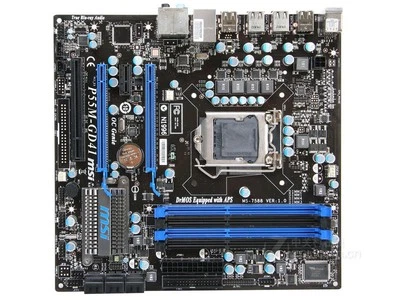 MSI P55M-GD41 Motherboard LGA 1156 Intel P55 DDR3 Micro ATX - Image 1 of 4