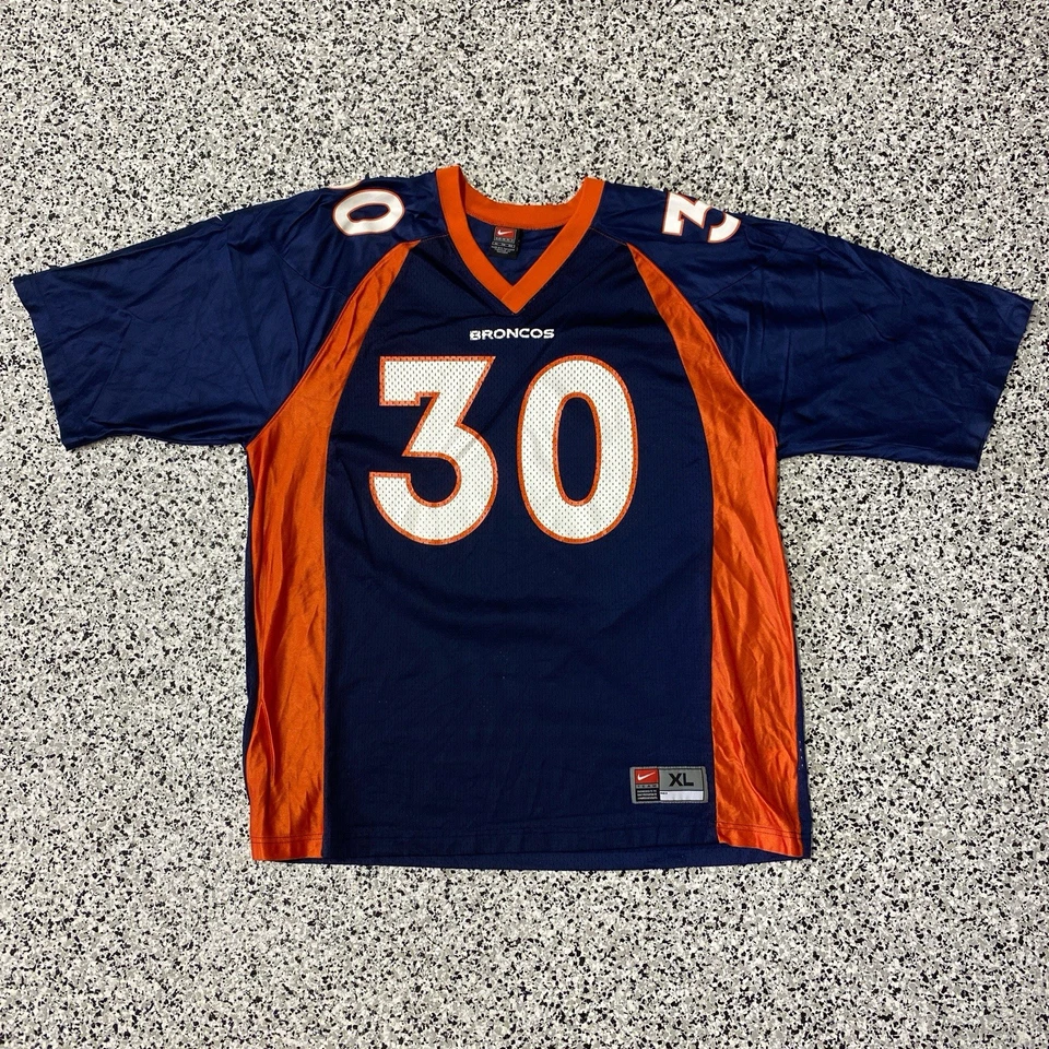 Camiseta deportiva vintage del equipo de la NFL Nike Terrell Davis Denver Broncos para hombre talla XL Foto 1 de 4