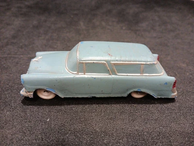 Vintage Processed Plastic Co. Chevy Nomad Station Wagon Blue Aurora Illinois - Image 1 of 4