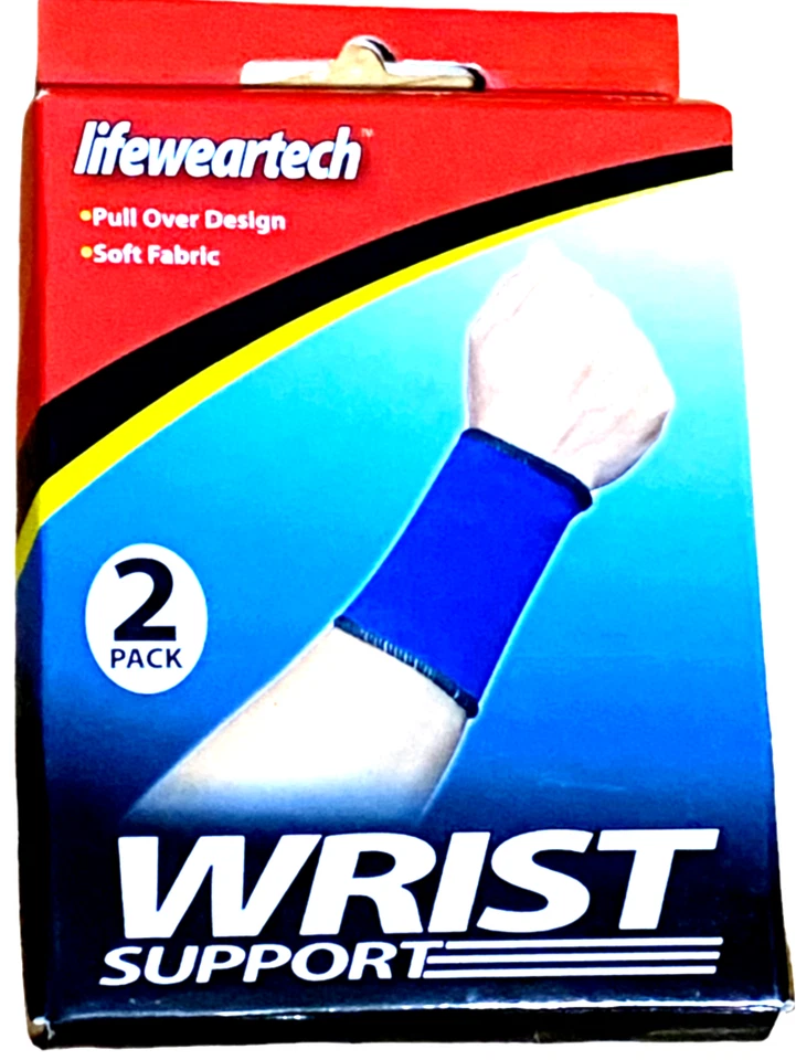 014007153225 LIFEWEARTECH 2pack Wrist Support Ships
