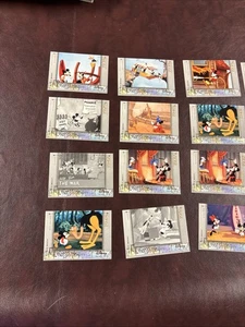 DISNEY TREASURES  2003- MICKEY MOUSE FILMOGRAPHY -29 Card Lot - Picture 1 of 20