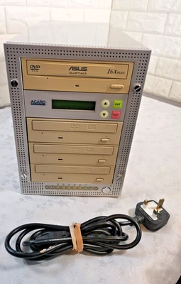 Acard 2030T CD/DVD Duplicator 1-to-3 Tested DVD±R/RW/DL, CD-R/RW - Image 1 of 4