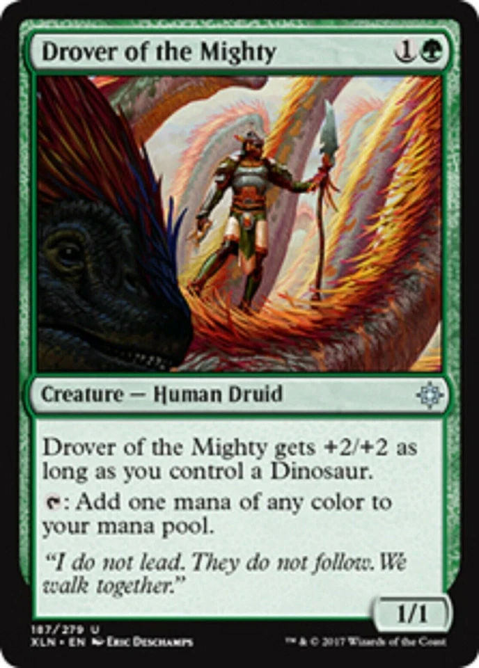 2x DROVER OF THE MIGHTY - Ixalan - MTG - NM - Magic the Gathering - Image 1 of 1