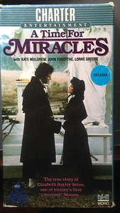 A Time For Miracles (VHS) RAre 1980 TV movies stars Kate Mulgrew, John Forsythe - Picture 1 of 1