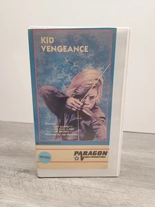 Kid Vengeance VHS - Paragon Video - Lee Van Cleef, Lief Garrett - RARE - Picture 1 of 6