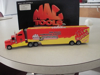 NHRA 1/64 1997 MAC TOOLS GATORNATIONALS HAULER 1/5000 - Image 1 of 4