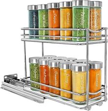 Lynk Professional 430422DS Slide out Double Spice Rack Upper Cabinet Organ