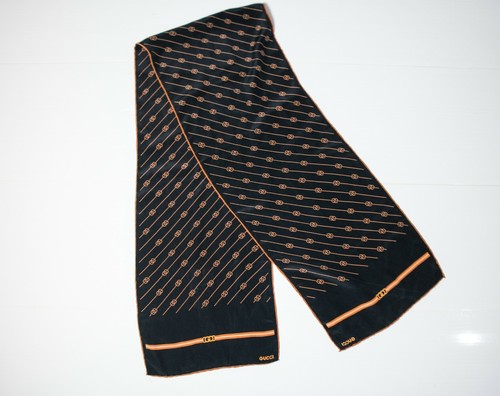 Écharpe en soie Gucci Monogram