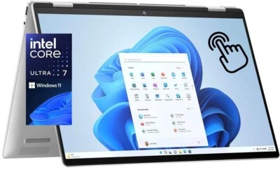 New HP ENVY x360 2-in-1 14" FHD Touch Core 7 150U 16GB 1TB SSD FPReader Webcam - Image 1 of 4