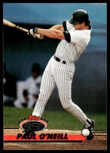 1993 Topps Stadium Club 717 Paul ONeill New York Yankees Baseballkarte - Bild 1 von 2