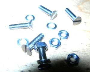 Pks of M2 M2.5 M3 M4 M5 Slot controsommo Viti M/c + Lavatrici NUTS/Spr A2 S/Acciaio - Foto 1 di 4