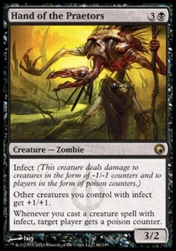MTG English Hand of the Praetors NM/EX Scars of Mirrodin - Image 1 of 1