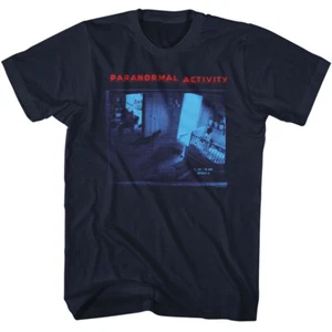 Paranormal Activity Movie Still Baby In Crib 1:41 AM Men's T Shirt - Picture 1 of 5