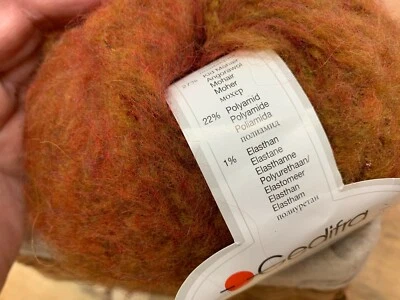 Gedifra Moos 145mtrs fieltro mohair Alemania VENTA DE CIERRE Foto 1 de 4