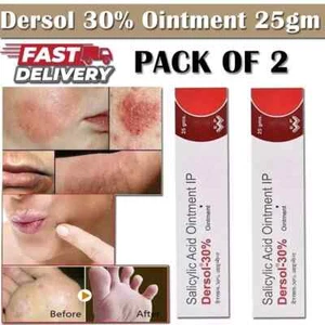 ( Pack of 2 ) Salicylic Acid 30% w/w Ointment (25gm) for Skin Care - Picture 1 of 6