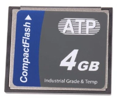 ATP SLC COMPACT FLASH CARD Industrial Grade & Temp- 4GB Or 8GB - Image 1 of 1