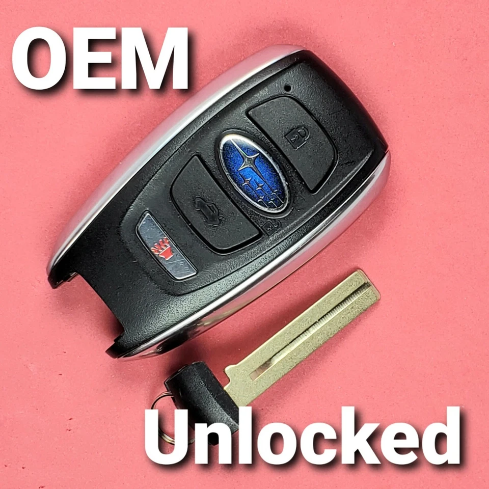 HYQ14AHC - UNLOCKED OEM Subaru Keyless Remote Smart Key 4B Trunk - Image 1 of 2