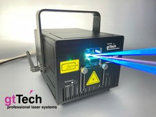 4W RGB Showlaser Club 4000F 40kpps bei ILDA 8 Grad, DMX, AUTO, Sound, SD-Card