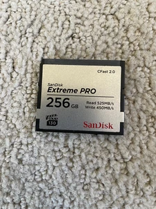 SANDISK 256GB CFast 2.0 Memory Card -- Works great! Free shipping! - Picture 1 of 2