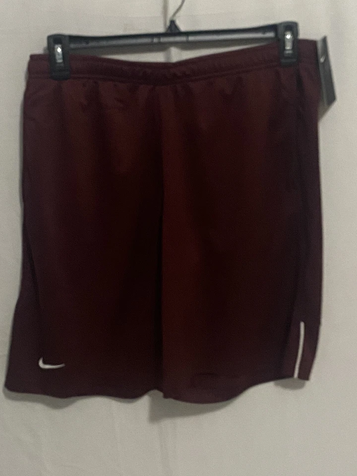 Nike Mens Medium Clemson Tigers Orange Standard Fit Shorts Ao5921-820 E6