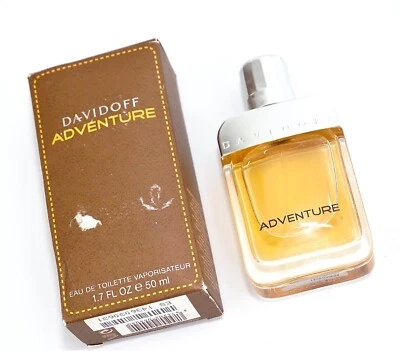 Davidoff Adventure Eau De Toilette Spray 1,7 OZ [NUEVO EN CAJA] *Peeling menor en caja* Foto 1 de 3