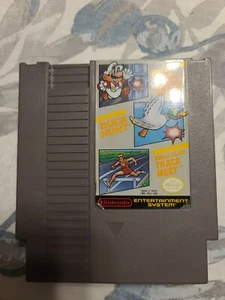 Super Mario Bros. / Duck Hunt / World Class Track Meet (Authentic Nintendo, NES) - Picture 1 of 7