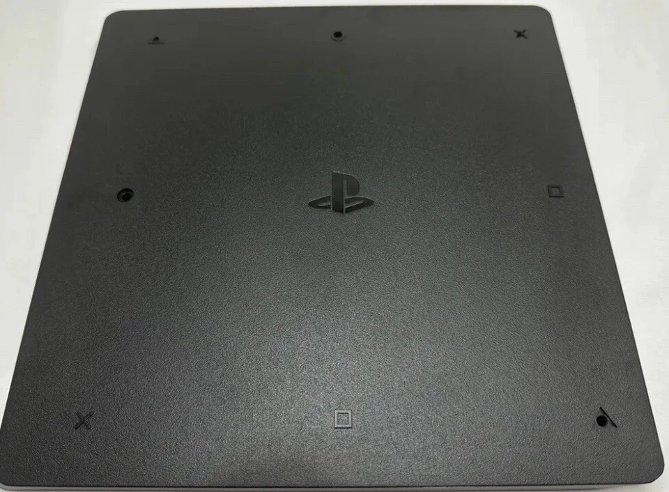 Cubierta de consola inferior y superior de repuesto para PlayStation 4 PS4 negra Foto 1 de 1